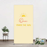 Lofaris First Trip Around Sun Happy Birthday Rectangle Backdrop